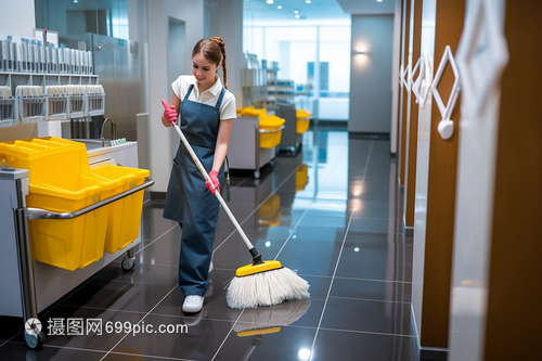 清潔女士